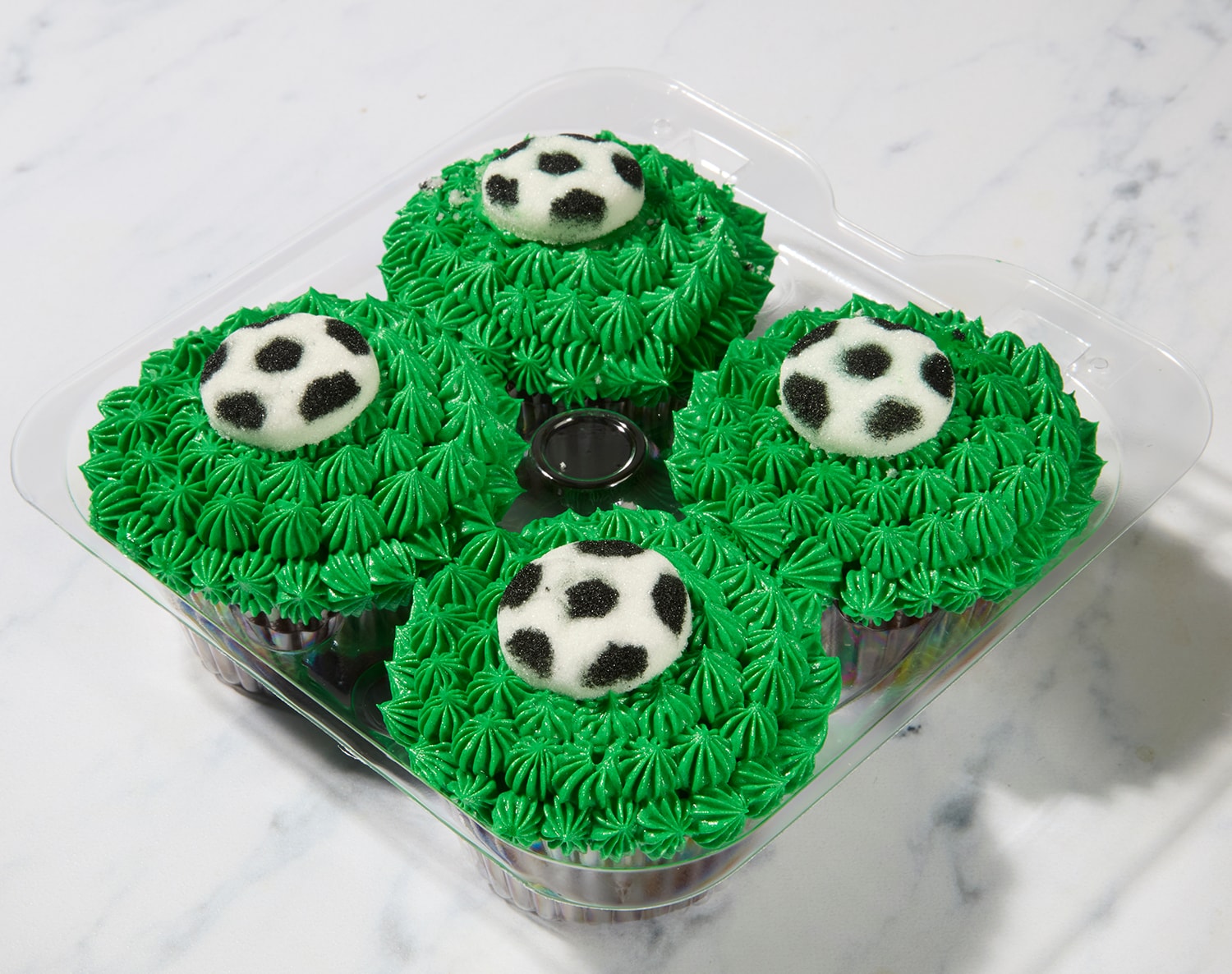 FreshDirect Soccer Cupcakes Chocolate